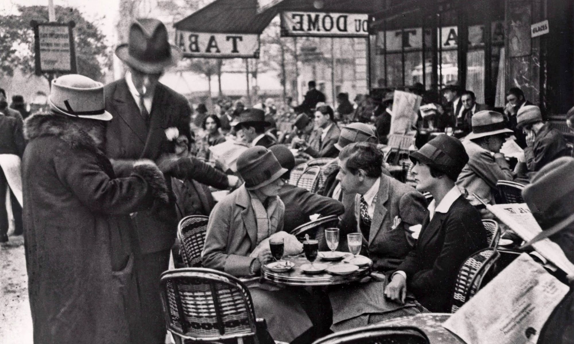 Европа и сша в начале 20 века. Париж 1930-е годы. Le Dome кафе Париж. Париж в 30-е годы. Кафе Парижа в 30-е годы.